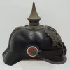 Prussian 81st  Landwehr Infantry Enlisted Pickelhaube with Field Cover Visuel 8